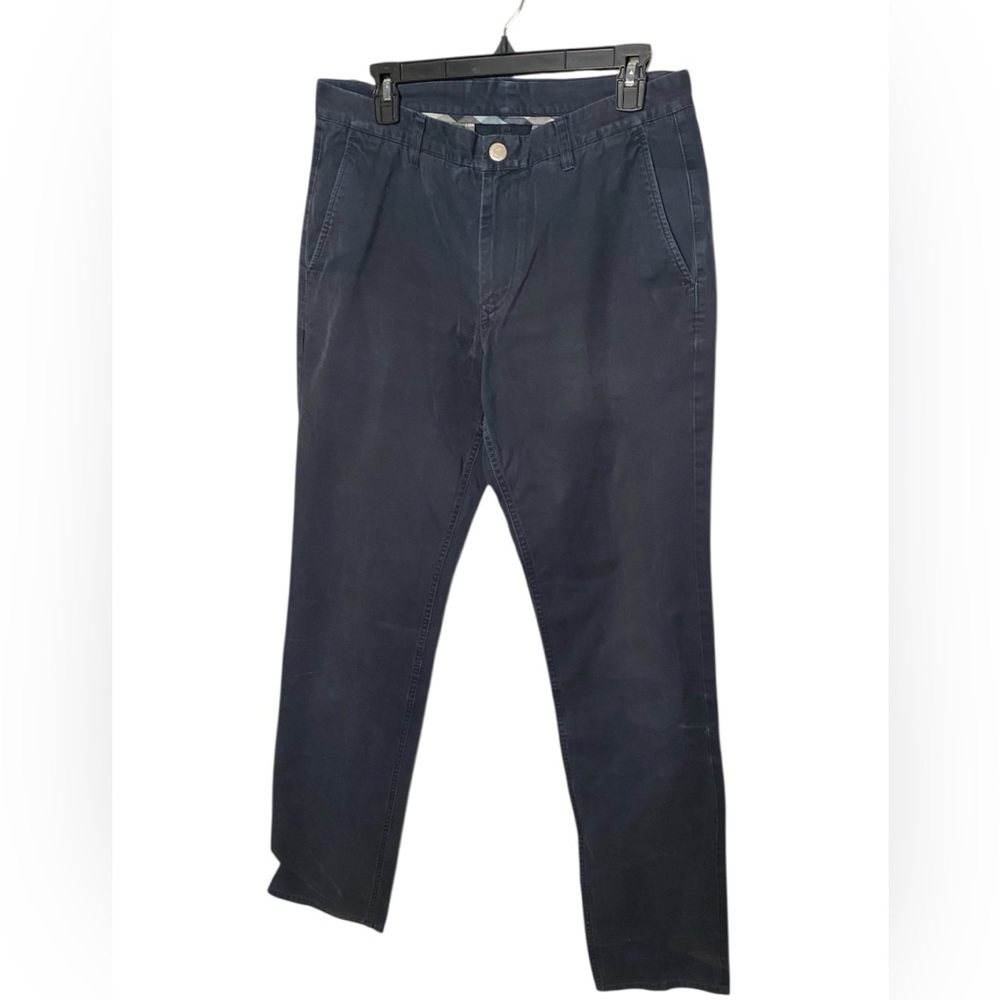 Bonobos Blue Chinos Straight Leg Cotton Blend